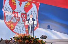 Minister Vučević and General Mojsilović attend celebration of Republika Srpska Day in Banja Luka