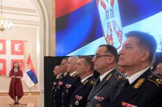 Reception for Serbian Armed Forces Day