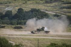 President Vučić attends firing demonstration at Pasuljanske Livade range