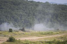 President Vučić attends firing demonstration at Pasuljanske Livade range