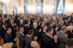 Reception for Serbian Armed Forces Day