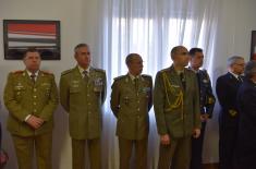 Minister Vulin has given commemorative medals to Italian generals