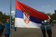 Gun Salute to Mark Serbian Armed Forces Day