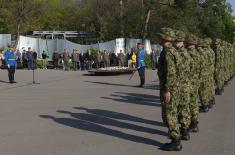 Gun Salute to Mark Serbian Armed Forces Day