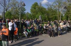 Gun Salute to Mark Serbian Armed Forces Day