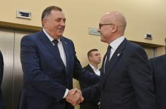 Minister Vučević and General Mojsilović attend celebration of Republika Srpska Day in Banja Luka