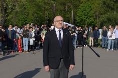 Gun Salute to Mark Serbian Armed Forces Day