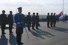 Gun Salute to Mark Serbian Armed Forces Day