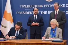 Одржан Савет за сарадњу Србије и Кипра