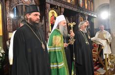 Minister Vučević and General Mojsilović attend liturgy in Church of Christ the Saviour in Banja Luka