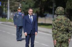 Minister Stefanović Meets Military Athletes