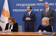 Одржан Савет за сарадњу Србије и Кипра
