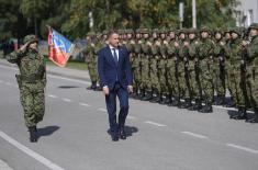 Minister Stefanović Meets Military Athletes