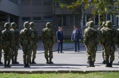 Minister Stefanović Meets Military Athletes