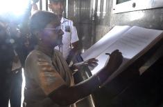 Председница Индије положила венац на Споменик незнаном јунаку на Авали