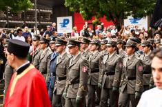 SAF members at Ascension Day Procession