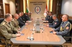 Assistant Minister Bandić Meets Chief of the Defence of Bulgarian Armed Forces Admiral Eftimov