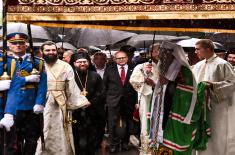 SAF members at Ascension Day Procession