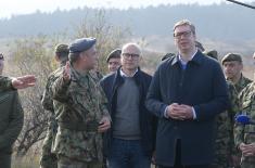 President Vučić at exercise Manoeuvres 2022: We have significantly improved our capabilities