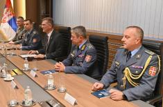Састанак помоћника министра Бандића са начелником Штаба одбране Бугарске армије адмиралом Ефтимовим