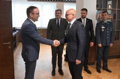 Састанак министра Вучевића са амбасадором Босне и Херцеговине 