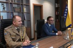 Састанак министра Вучевића са амбасадором Босне и Херцеговине 