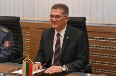 Assistant Minister Bandić Meets Chief of the Defence of Bulgarian Armed Forces Admiral Eftimov