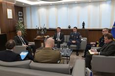 Minister Stefanović meets with Head of EU Delegation Giaufret