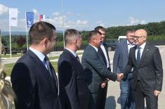 Minister Vučević Visits Company “Complex Combat Systems Ltd”