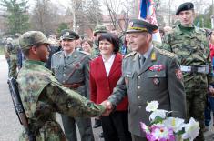 Swearing Military Oath