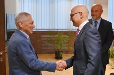 Meeting between Minister Vučević and Ambassador of Russian Federation