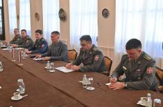Visit from Slovenian MoD’s Defence Policy Directorate delegation