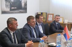 Minister Vučević Visits Company “Complex Combat Systems Ltd”