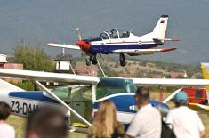 SAF aircraft at air show in Skopje