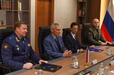 Meeting between Minister Vučević and Ambassador of Russian Federation