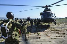 Special purpose units compete in multi-event parachuting competition