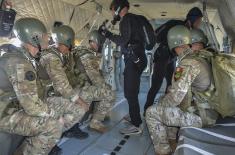 Special purpose units compete in multi-event parachuting competition