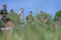 Minister Stefanović: Voluntary military service in 72nd Brigade only for the best