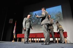 Military Memorials Conferred to the Members of the 549th Motorised Brigade