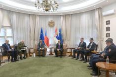 Meeting between Minister Vučević and Ambassador of Czech Republic