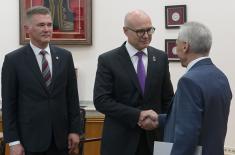 Meeting between Minister Vučević and Ambassador of Russian Federation