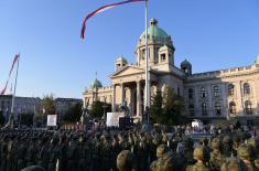 Generalna proba promocije najmlađih oficira Vojske Srbije 