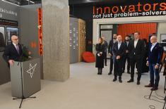 Minister Vučević attends opening of restored Workers’ University building in Novi Sad