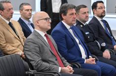 Minister Vučević opens Training and Test Centre at Mine Action Centre in Velika Moštanica