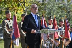 Minister Vučević unveils monument to General Božidar Boža Janković