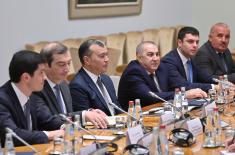 Minister Vučević Meets Minister Babayev