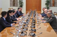 Minister Vučević Meets Minister Babayev