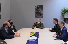 Defence Ministers of Serbia and Cyprus meet