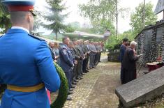 Minister Vučević attends Colonel Milenko Pavlović Remembrance Day ceremony