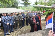 Minister Vučević attends Colonel Milenko Pavlović Remembrance Day ceremony